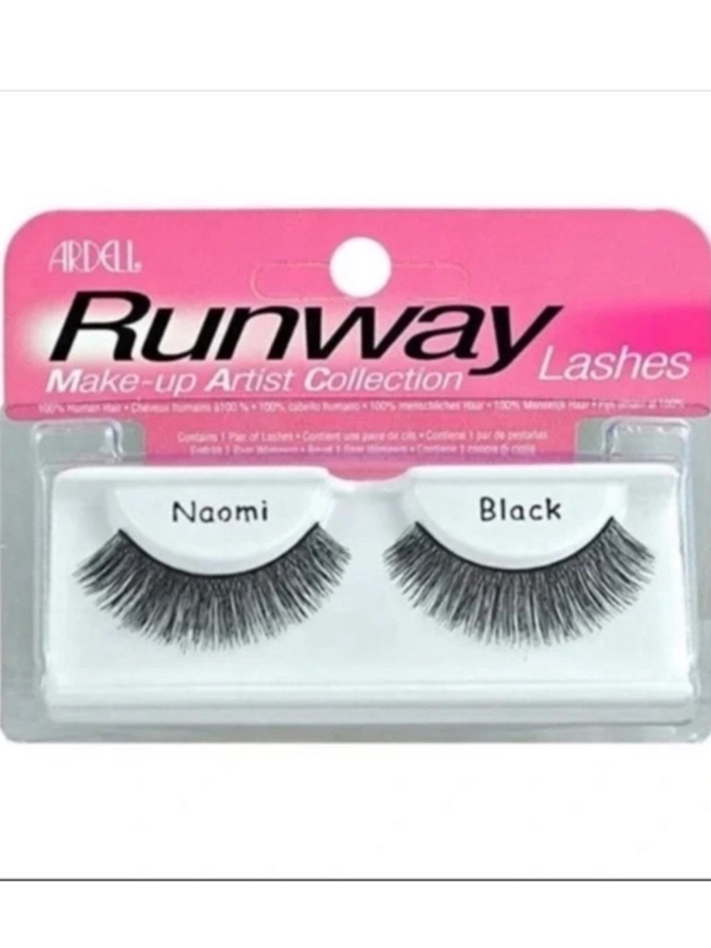 Brand New Ardell Runway Naomi Strip False Lashes